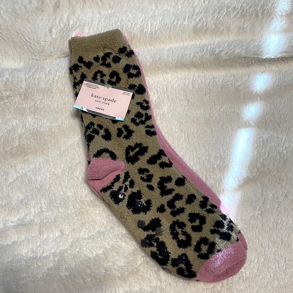 Kate Spade Fuzzy Socks